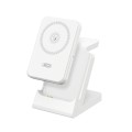 Беспроводное зарядное устройство XO CX033 3в1 Power bank + Watch Charger + Headphone белый, цена: 1 469 грн.