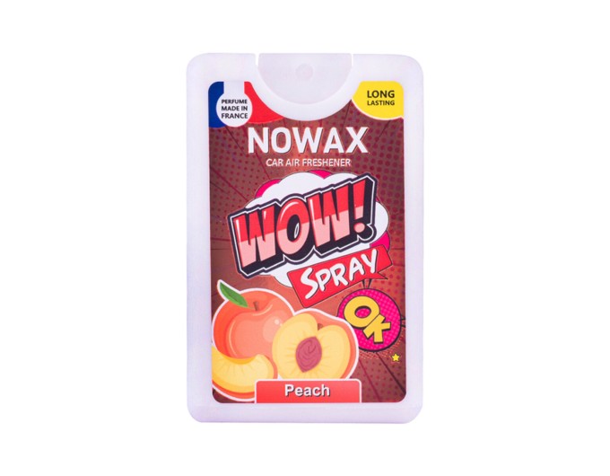 Ароматизатор повітря з розпилювачем Nowax Wow Spray 18мл Peach, ціна: 68 грн.