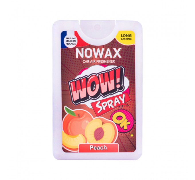 Ароматизатор воздуха с распылителем Nowax Wow Spray 18 мл Peach, цена: 66 грн.