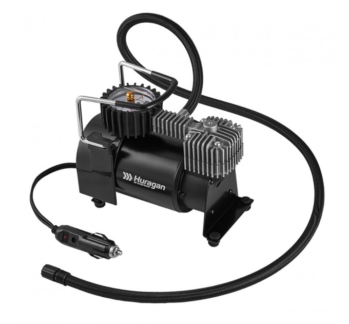 Компресор автомобільний Huragan 12В 7Атм 37л/хв з автостопом, ціна: 1 232 грн.