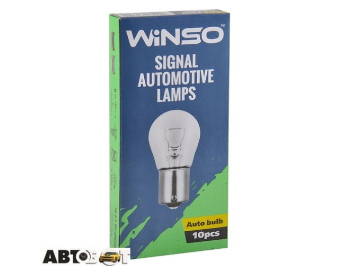 Лампа накаливания Winso P21W 21W 12V BA15s 713100 (1 шт.), цена: 18 грн.