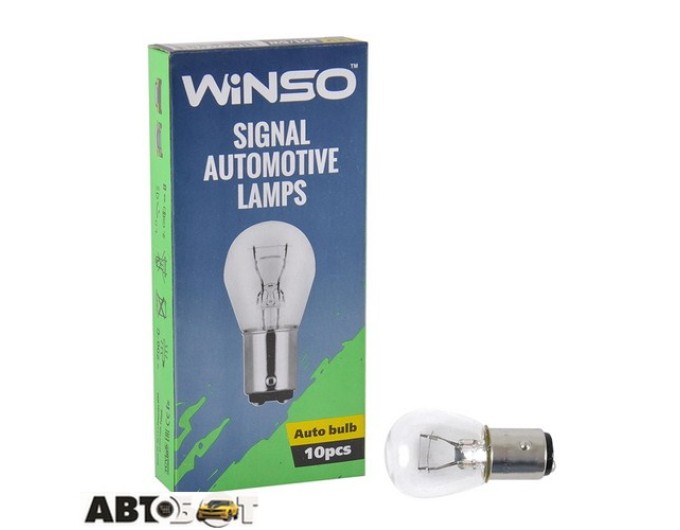 Лампа накаливания Winso P21/5W 21/5W 12V BAZ15d 713130 (1 шт.), цена: 18 грн.