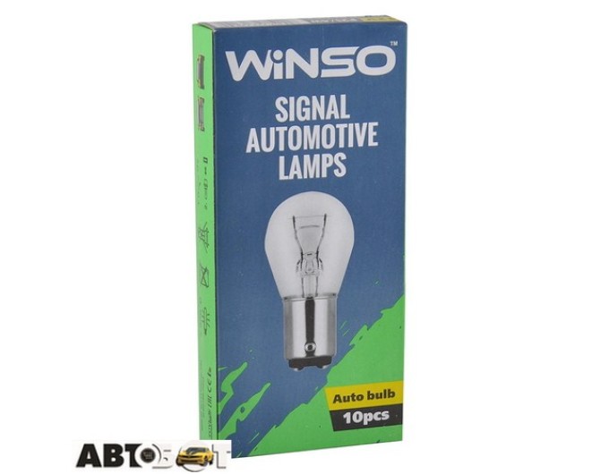 Лампа накаливания Winso P21/4W 21/4W 12V BAZ15d 713140 (1 шт.), цена: 27 грн.