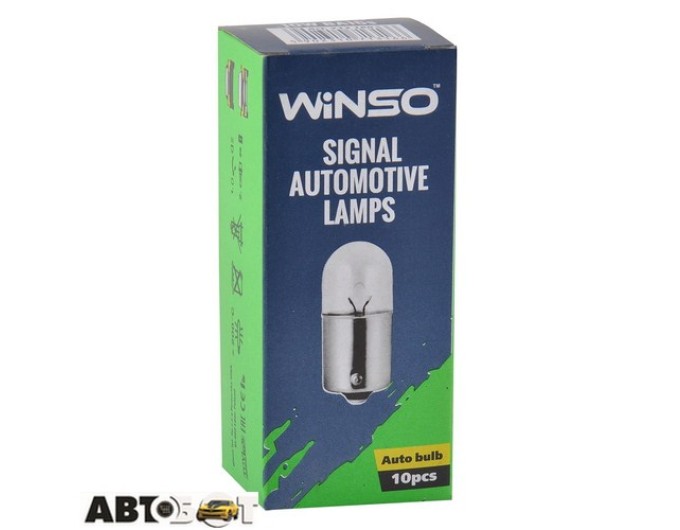 Лампа накаливания Winso R10W 10W 12V BA15s 713160 (1 шт.), цена: 18 грн.