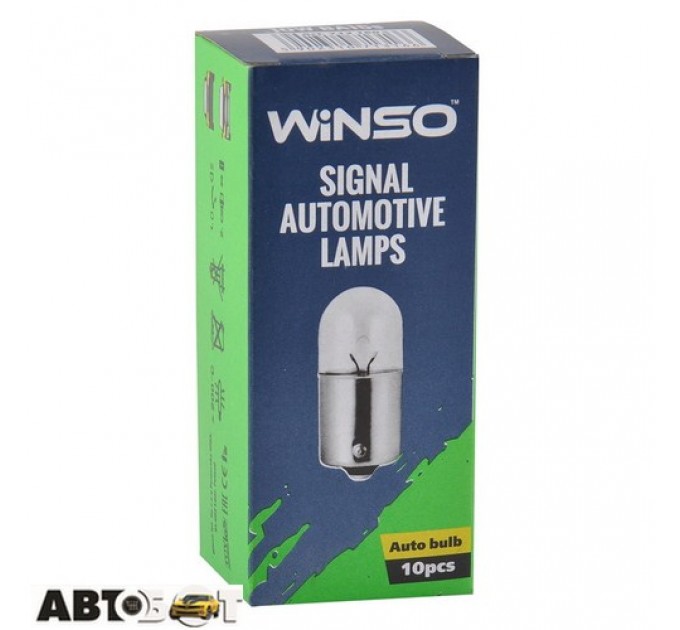 Лампа накаливания Winso R10W 10W 12V BA15s 713160 (1 шт.), цена: 14 грн.