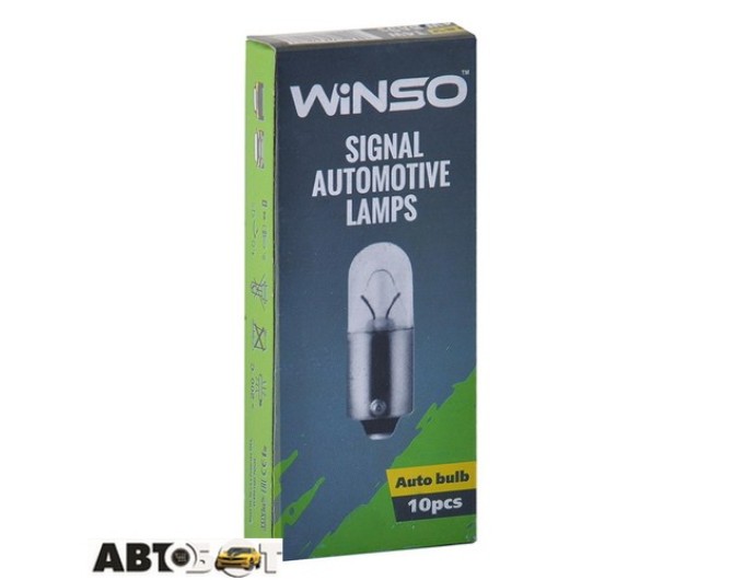 Лампа накаливания Winso T4W 4W 12V BA9s 713170 (1 шт.), цена: 7 грн.