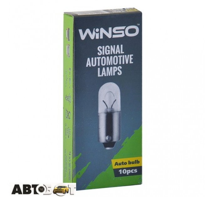 Лампа розжарювання Winso T4W 4W 12V BA9s 713170 (1 шт.), ціна: 9 грн.