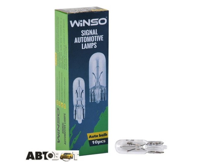 Лампа накаливания Winso W1.2W 1.2W 12V W2x4.6d 713240 (1 шт.), цена: 7 грн.