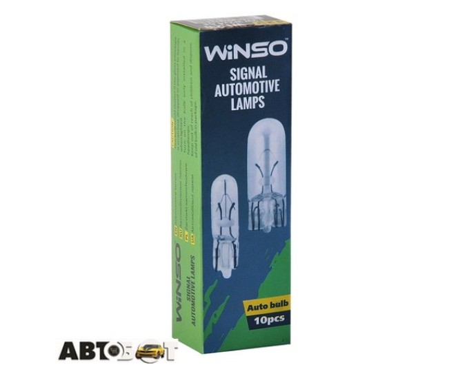 Лампа накаливания Winso W1.2W 1.2W 12V W2x4.6d 713240 (1 шт.), цена: 7 грн.