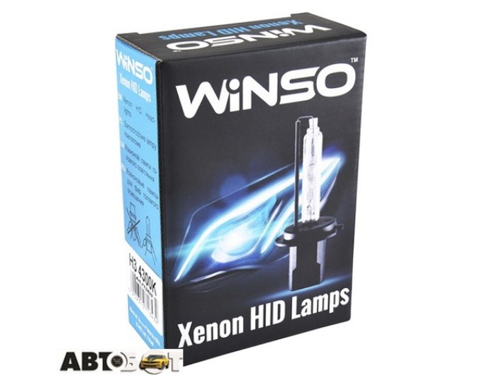 Ксенонова лампа Winso H3 4300K 35W 713430 (2 шт.), ціна: 321 грн.