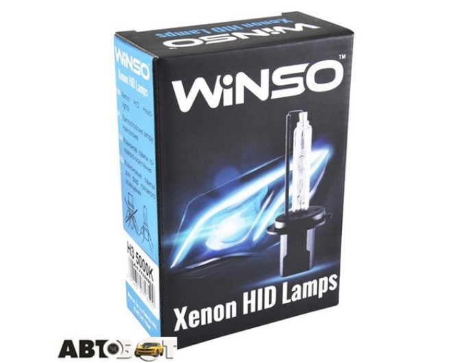 Ксенонова лампа Winso H3 5000K 35W 713500 (2 шт.), ціна: 321 грн.