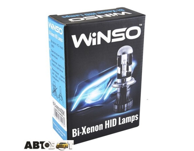 Ксенонова лампа Winso H4 bi-xenon 4300K 35W 714430 (2 шт.), ціна: 571 грн.