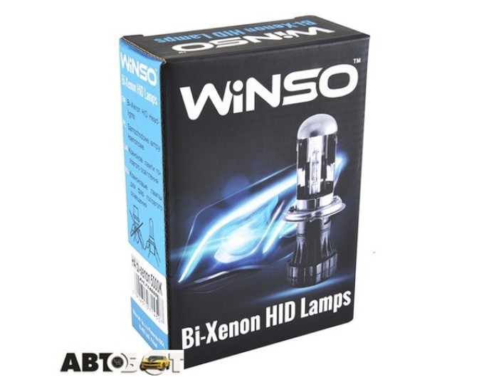 Ксенонова лампа Winso H4 bi-xenon 5000K 35W 714500 (2 шт.), ціна: 571 грн.