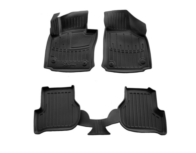 Seat Leon II (1P) (2005–2012) комплект 3D ковриков с 4 штук (Stingray), цена: 1 870 грн.