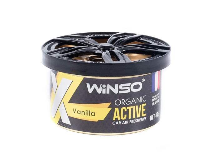 Ароматизатор Winso X Active Organic Vanilla гелевый 40г, цена: 152 грн.