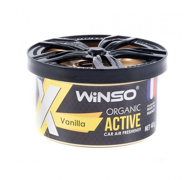 Ароматизатор Winso X Active Organic Vanilla гелевий 40г, ціна: 142 грн.
