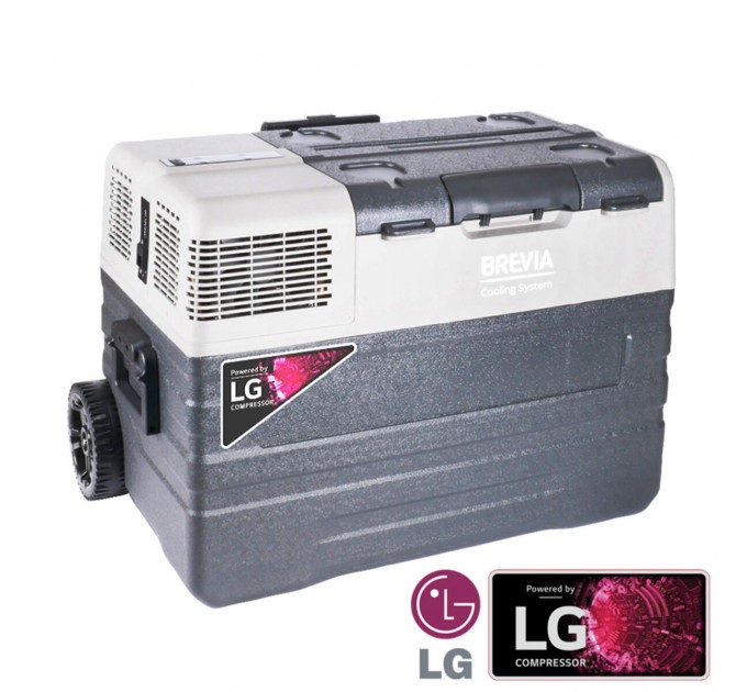 Холодильник автомобильный Brevia 42л (компрессор LG) 22775, цена: 14 999 грн.