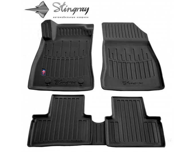 Nissan Juke (2010-2019) комплект 3D ковриков с 5 штук (Stingray), цена: 1 870 грн.