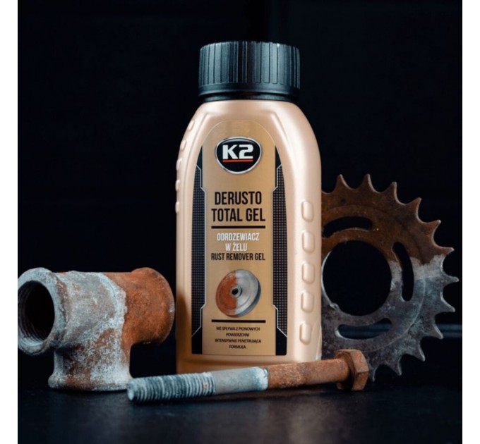 Растворитель ржавчины K2 Derusto Total Gel 250мл, цена: 88 грн.