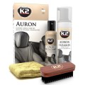 Набор по уходу за кожаной обивкой K2 Auron Set со щеткой и микрофиброй, цена: 944 грн.