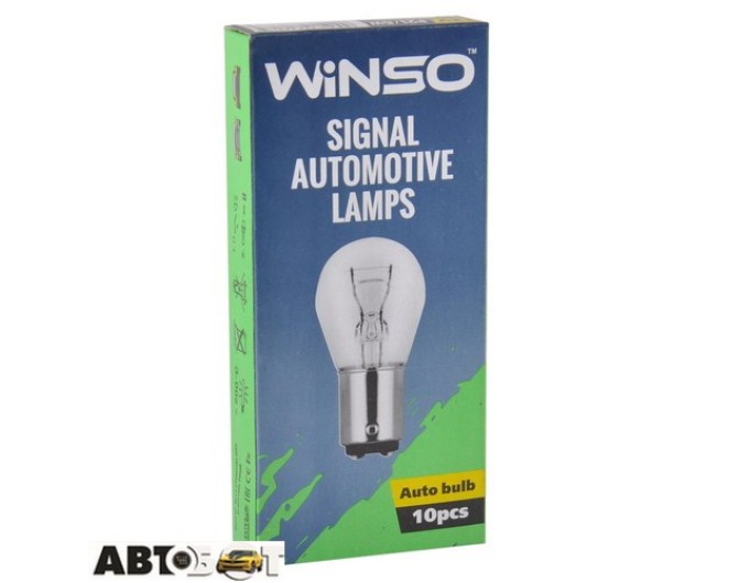 Лампа накаливания Winso P21/5W 21/5W 24V BAZ15d 725130 (1 шт.), цена: 19 грн.