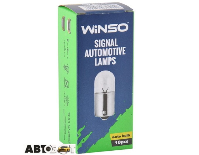 Лампа розжарювання Winso R5W 5W 24V BA15s 725150 (1 шт.), ціна: 14 грн.