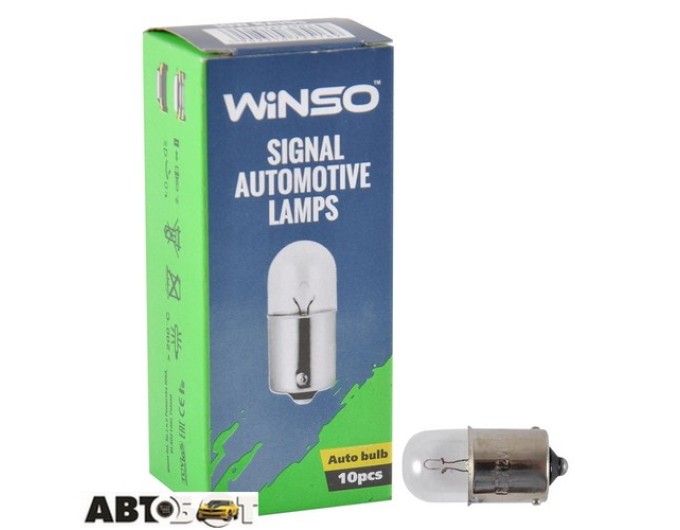 Лампа розжарювання Winso R10W 10W 24V BA15s 725160 (1 шт.), ціна: 14 грн.
