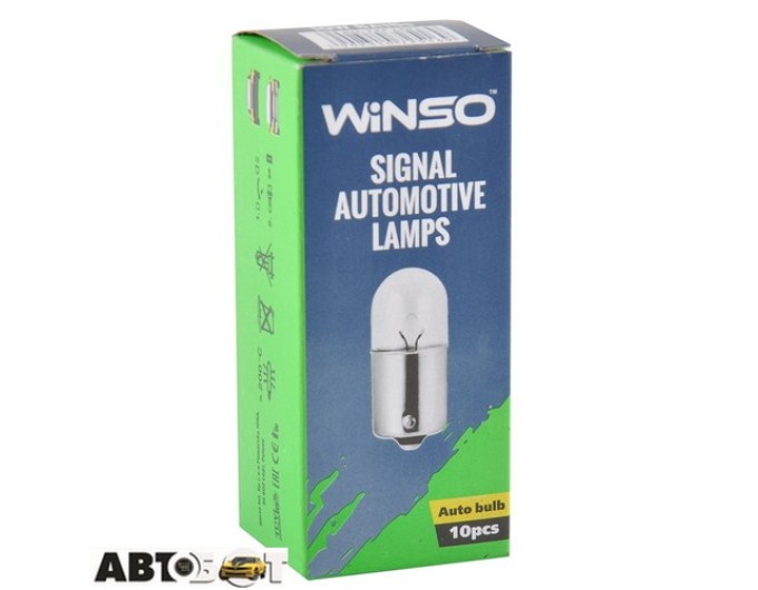 Лампа розжарювання Winso R10W 10W 24V BA15s 725160 (1 шт.), ціна: 14 грн.