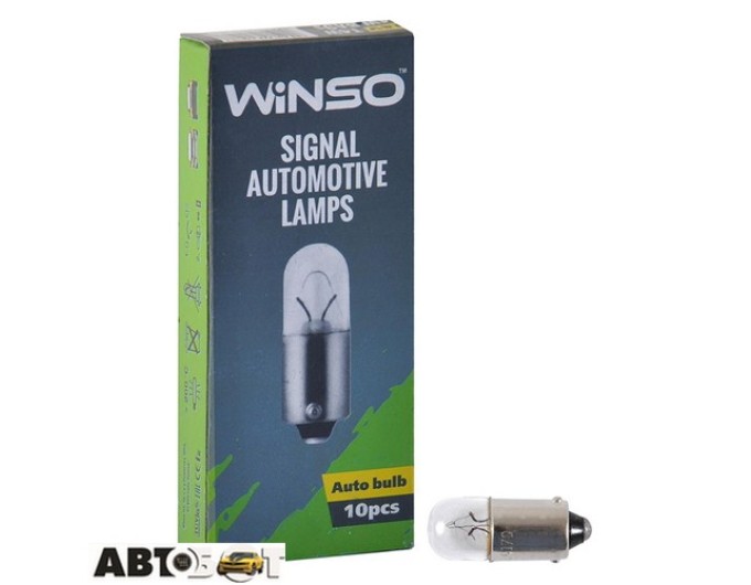 Лампа розжарювання Winso T4W 4W 24V BA9s 725170 (1 шт.), ціна: 7 грн.