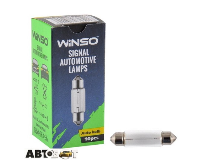 Лампа розжарювання Winso C5W 5W 25V SV8.5 T11x41 725210 (1 шт.), ціна: 16 грн.
