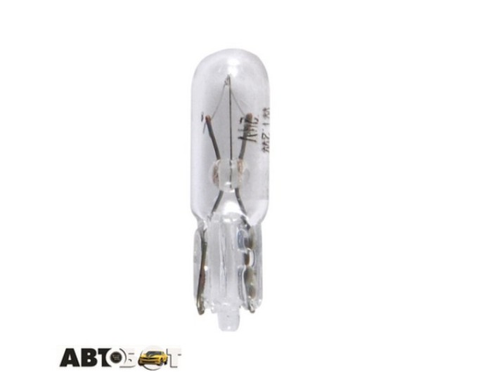 Лампа накаливания Winso W1.2W 1.2W 24V W2x4.6d 725240 (1 шт.), цена: 7 грн.