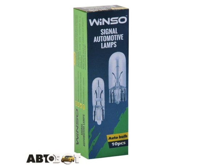 Лампа накаливания Winso W1.2W 1.2W 24V W2x4.6d 725240 (1 шт.), цена: 7 грн.