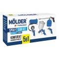 Набор пневмоинструмента Molder 5в1, цена: 1 225 грн.