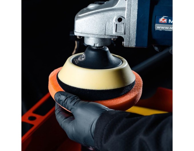 Губка для полировки K2 Duraflex средняя оранжевая 150*25мм на липучке, цена: 330 грн.