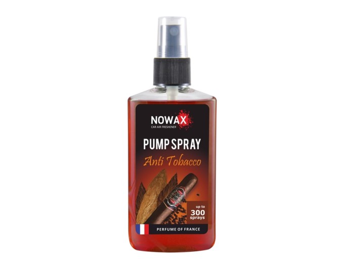 Ароматизатор Nowax Pump Spray Anti Tobacco, 75ml з розпилювачем, ціна: 103 грн.