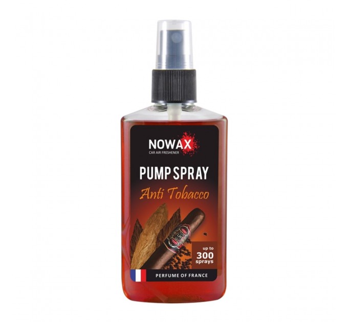 Ароматизатор Nowax Pump Spray Anti Tobacco, 75ml з розпилювачем, ціна: 103 грн.