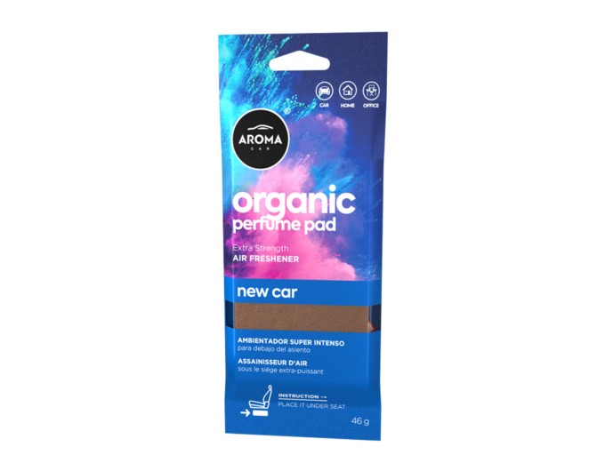 Ароматизатор Aroma Car Organic Perfume Pad 46г - New Car сухой, цена: 149 грн.