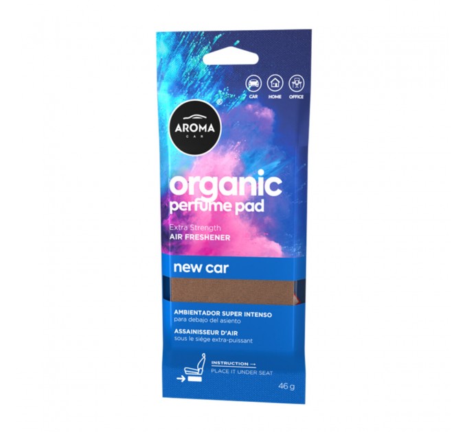Ароматизатор Aroma Car Organic Perfume Pad 46г - New Car сухой, цена: 149 грн.