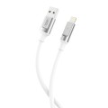 Кабель XO Liquid Silicone USB to Lightning 6A 1м білий, ціна: 129 грн.
