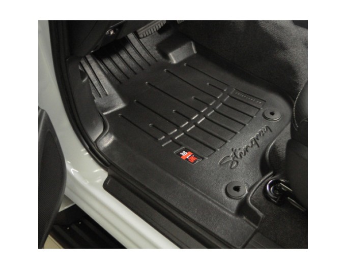 Mitsubishi Pajero Sport III (2015-...) комплект 3D ковриков с 5 штук (Stingray), цена: 1 870 грн.