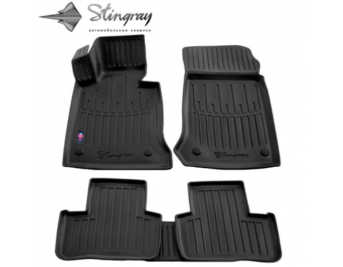 Mercedes benz X204 GLK (2008-2015) комплект 3D ковриков с 5 штук (Stingray), цена: 1 870 грн.