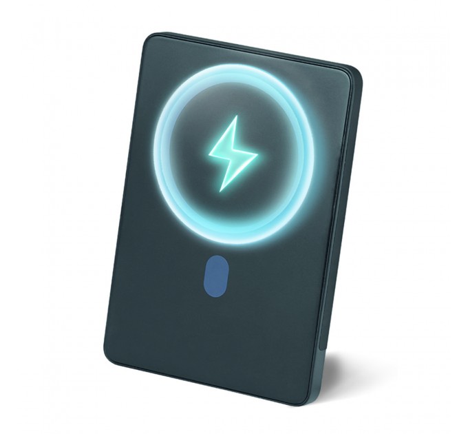 Повербанк (Power Bank) Brevia ePower 5000mAh MagSafe SuperSlim PD20W, Qі15W LCD чорний, ціна: 1 199 грн.