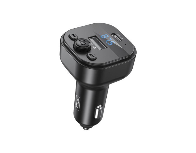 FM-трансмиттер XO BCC18 Smart Bluetooth+MP3 Type-C черный, цена: 259 грн.