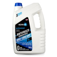 Антифриз Nowax Blue G11 синій концентрат 10кг