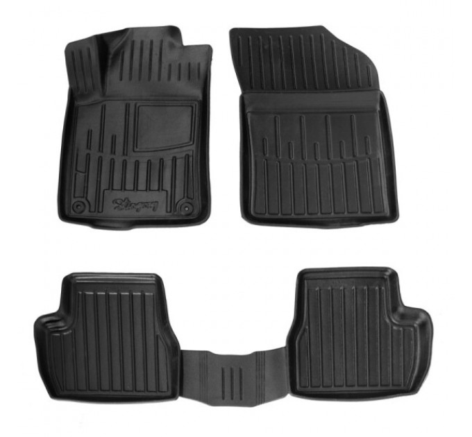 Citroen C3 II (2009-2016) комплект 3D килимків з 4 штук (Stingray), ціна: 1 870 грн.