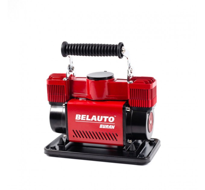 Компресор автомобільний Белавто Буран 10Атм 90л/хв 380Вт двоциліндровий із зажимами АКБ, ціна: 3 345 грн.
