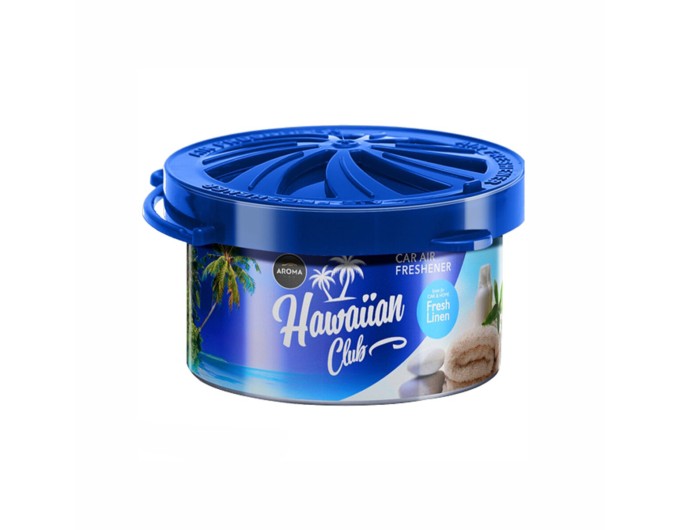 Ароматизатор Aroma Car Organic Hawaiian Club 40g - FRESH LINEN гелевий, ціна: 161 грн.