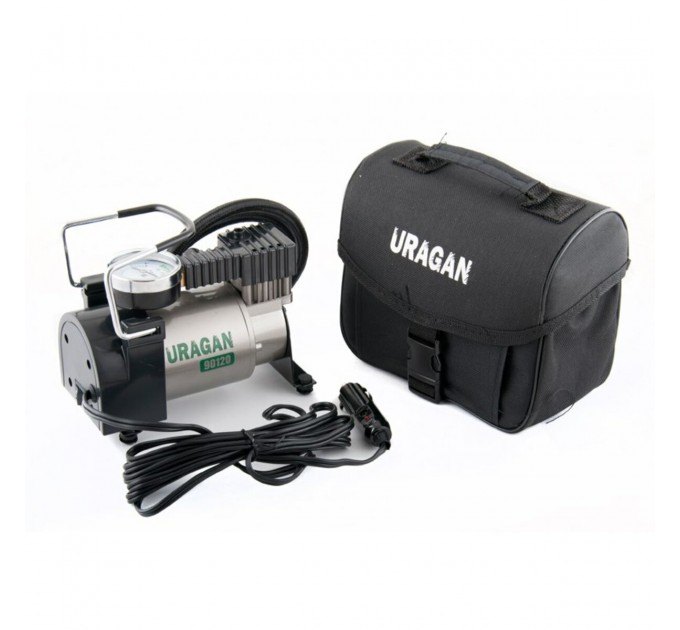 Компрессор автомобильный Uragan 7Атм 37л/мин 170Вт, цена: 1 056 грн.
