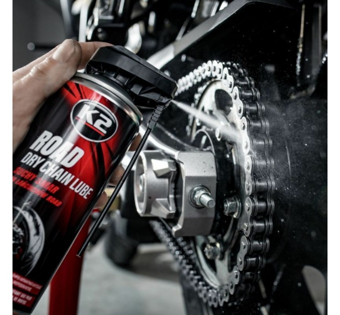 Смазка для цепей K2 Road Dry Chain Lube сухая 400мл, цена: 358 грн.