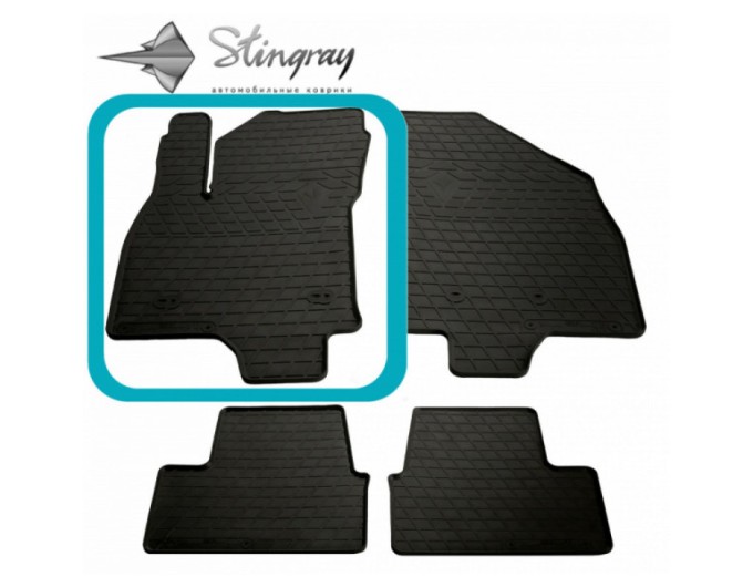 Chevrolet Volt ІI (2016-...) коврик передний левый (Stingray), цена: 1 174 грн.